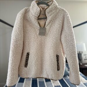 Thread & Supply Cream Pullover